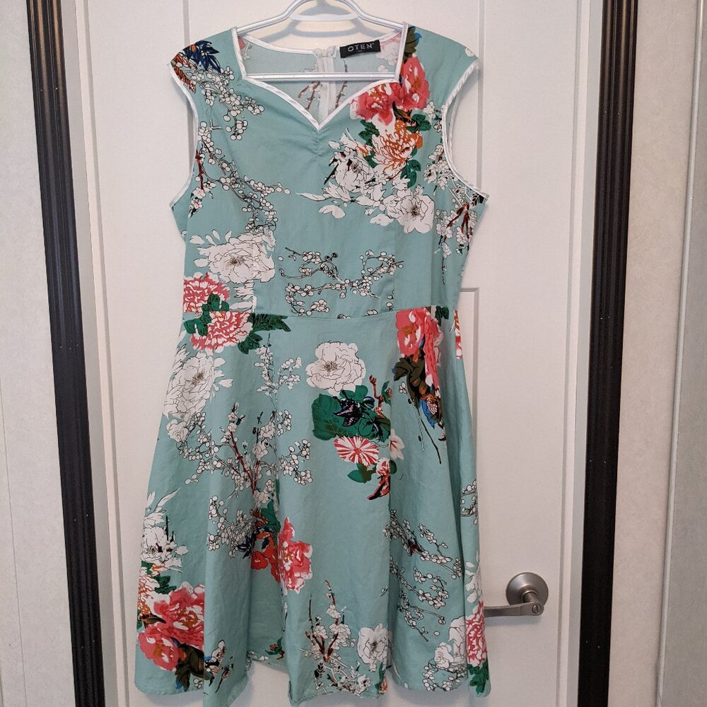 Floral summer dress